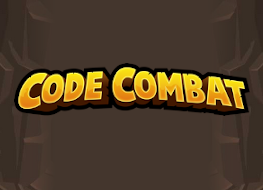 Imagem com a logo do Code Combat
