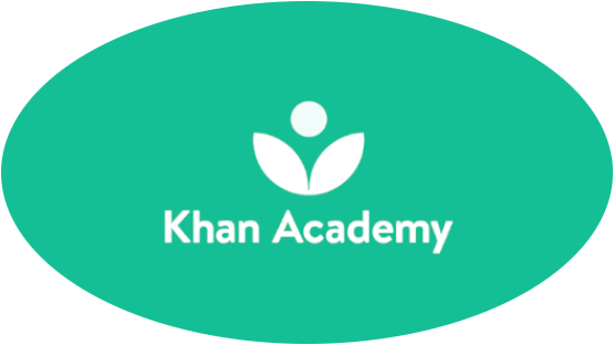 Imagem contendo logo do site Khan Academy