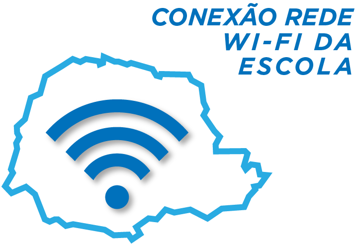 Imagem Conexão Rede Wi-fi da Escola. 