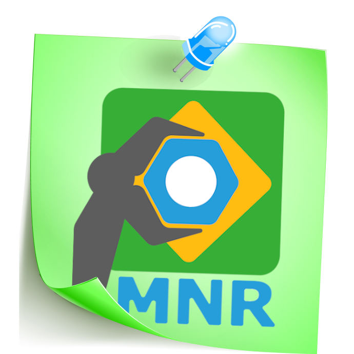 Logo da Mostra Nacional de Robótica