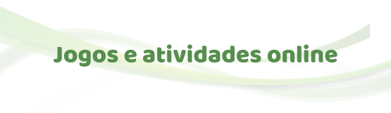 rótulo Jogos e atividades online