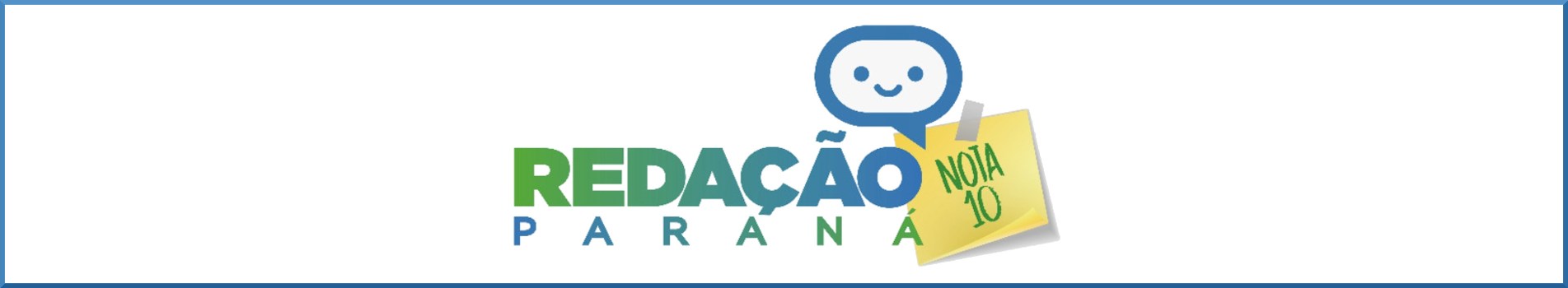 Banner logo Redação Paraná Nota 10