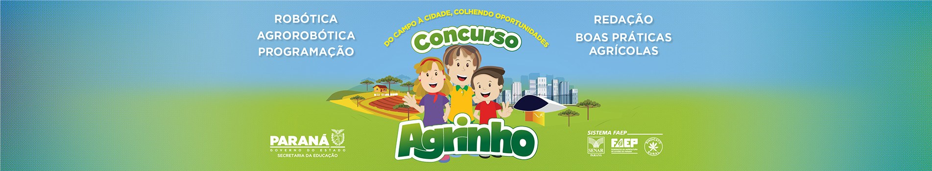 Banner Concurso Agrinho 2024