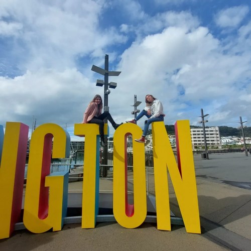Alunos do projeto Ganhando o Mundo na Nova Zelândia
