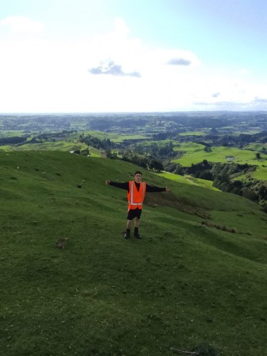 Alunos do projeto Ganhando o Mundo na Nova Zelândia